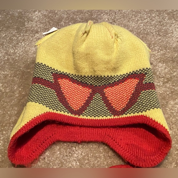 Toddler girls googles hat with matching mittens 2T - 5T - Picture 12 of 16